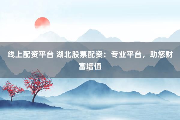 线上配资平台 湖北股票配资:专业平台,助您财富增值