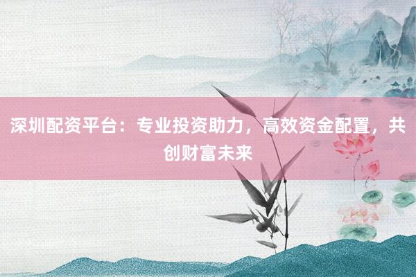 深圳配资平台：专业投资助力，高效资金配置，共创财富未来